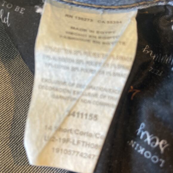 Lee Women's Jeans 14 Med Straight Leg Regular Fit Mid Rise Blue Stretch Denim - Picture 7 of 12